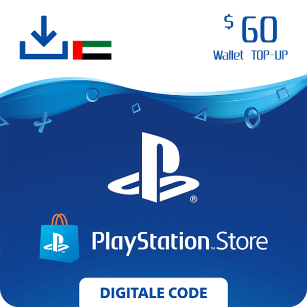 Buy PlayStation Store $60 Code UAE IaM A Live Store