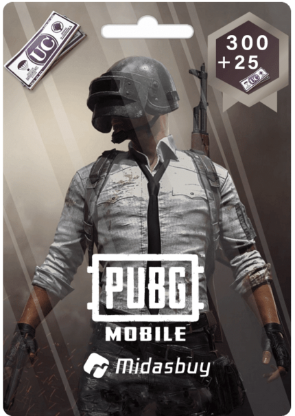 PUBG MOBILE 325 UC GLOBAL