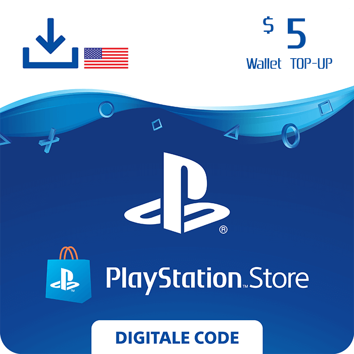 PlayStation Store $5 Code (USA)